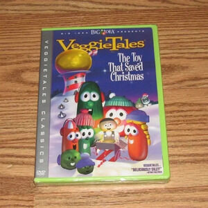 VeggieTales (DVD)The Toy That Saved Christmas (30 minutes)~SEALED!